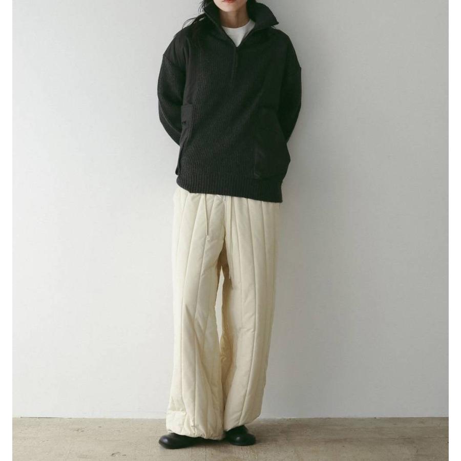 anuke（アンヌーク） アンヌークHalfzip Docking Knit 即日発送