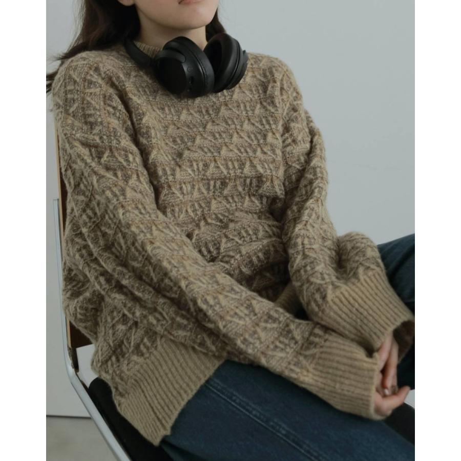 anuke（アンヌーク） Tucked Pattern Knit 即日発送 : RAPTURE - 通販