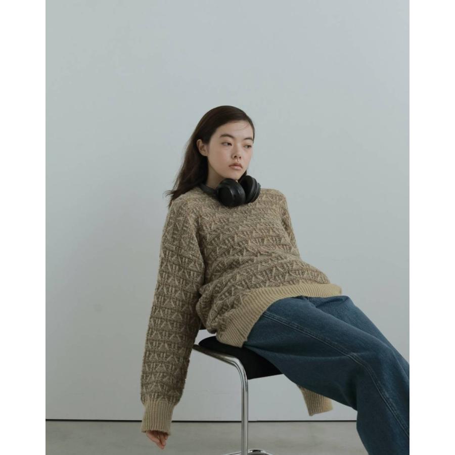 Chihiro.Tucked Pattern Knit アンヌーク anuke（アンヌーク） Tucked Pattern Knit 即日発送 : RAPTURE - 通販