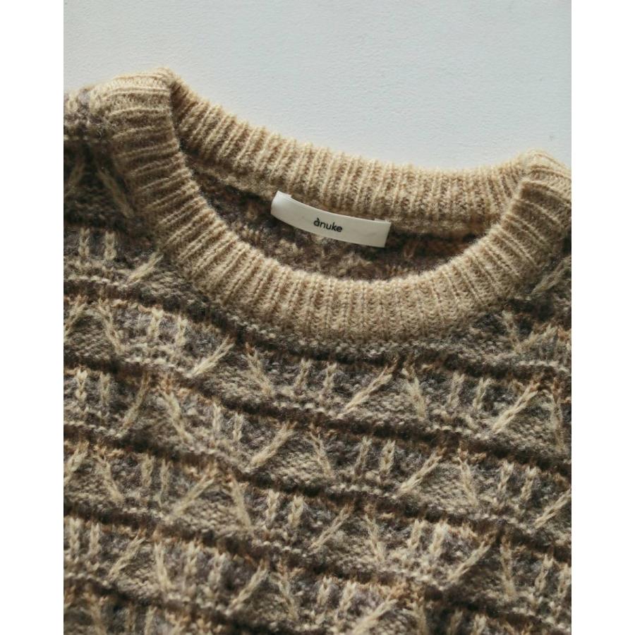 anuke（アンヌーク） Tucked Pattern Knit 即日発送 : RAPTURE - 通販