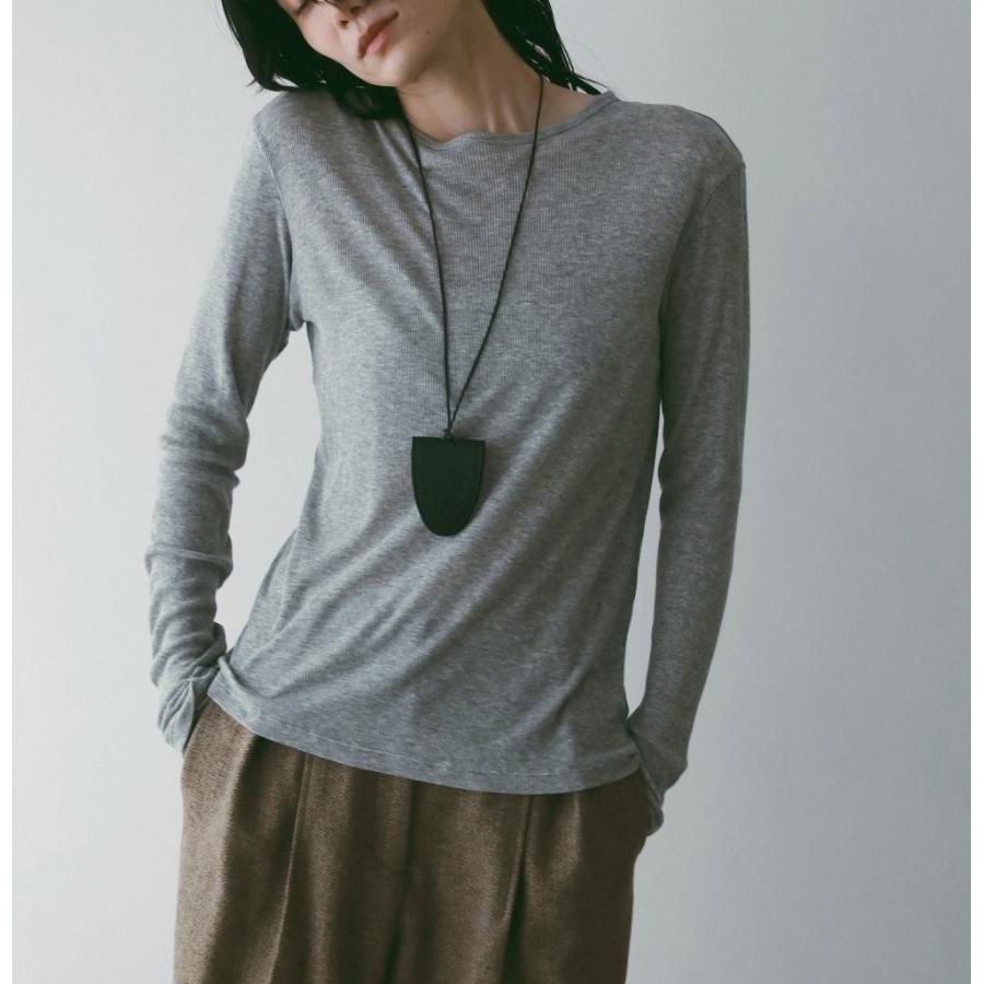 anuke（アンヌーク） SALE ANUKE Layered Sheer Long T-shirts 即日