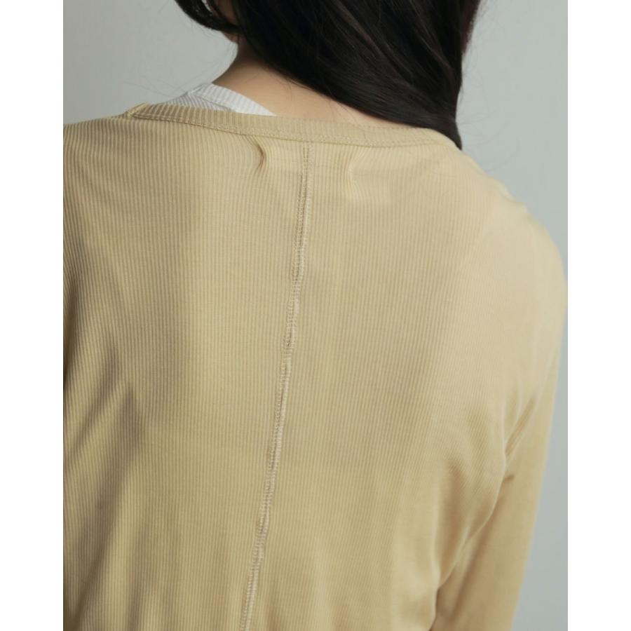 anuke（アンヌーク） SALE ANUKE Layered Sheer Long T-shirts 即日
