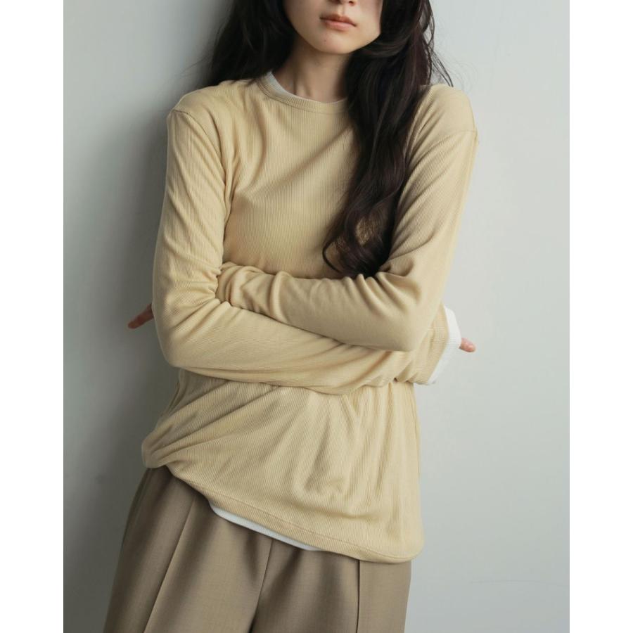 アンヌーク　anuke Layered Sheer Long T-shirts anuke（アンヌーク） SALE ANUKE Layered Sheer Long T-shirts 即日