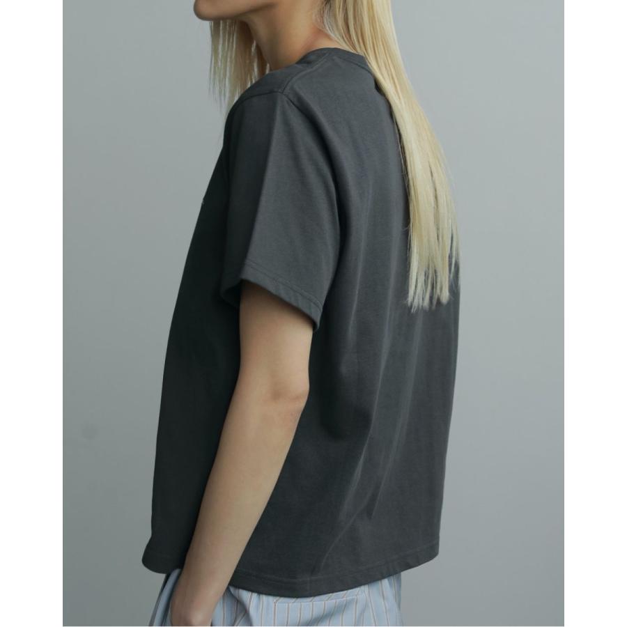 anuke（アンヌーク） Embroidery Logo T-shirts 即日発送 : RAPTURE