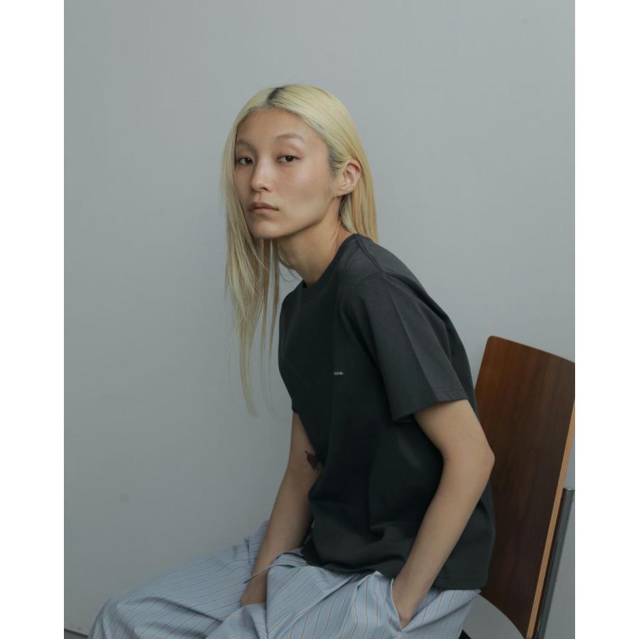 anuke（アンヌーク） Embroidery Logo T-shirts 即日発送 : RAPTURE