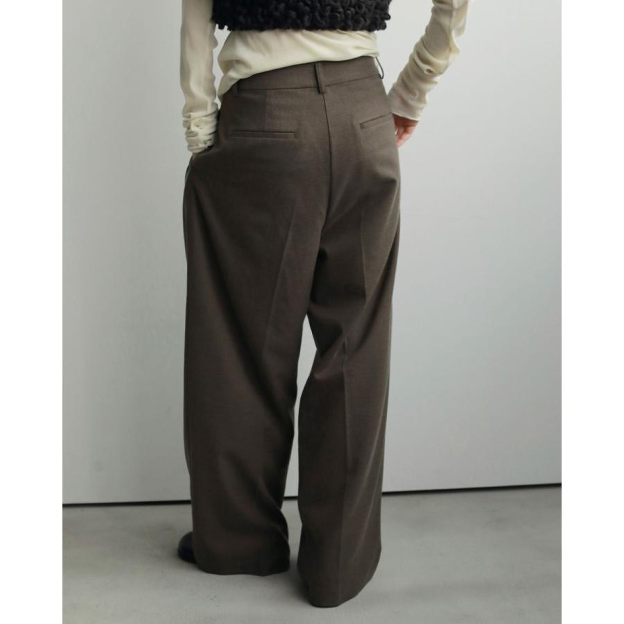 anuke（アンヌーク） Tuck Wide Pants 即日発送 : RAPTURE - 通販