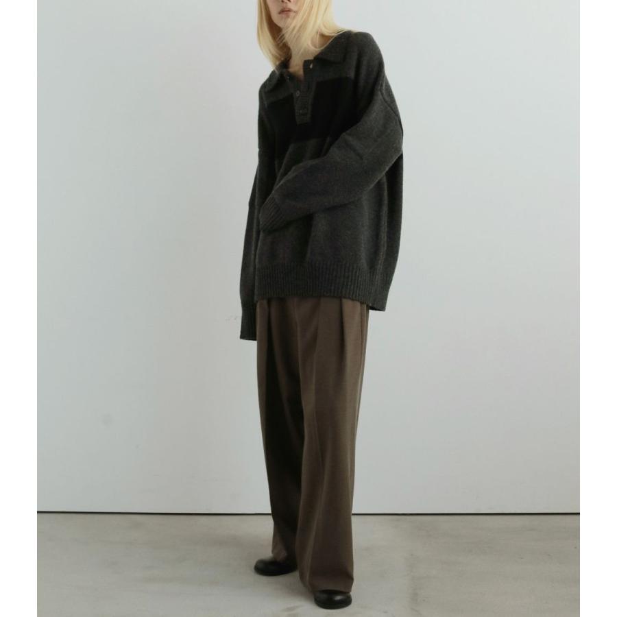 anuke（アンヌーク） Tuck Wide Pants 即日発送 : RAPTURE - 通販