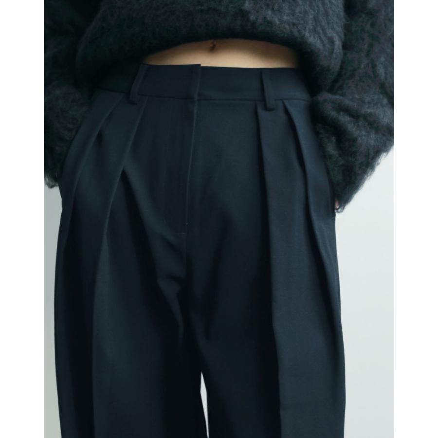 anuke（アンヌーク） Tuck Wide Pants 即日発送 : RAPTURE - 通販