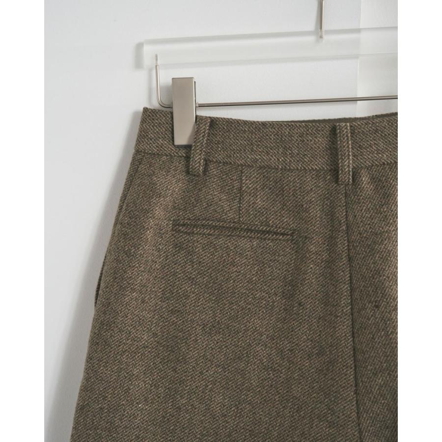 anuke（アンヌーク） Herringbone Short Pants へリンボーンショート
