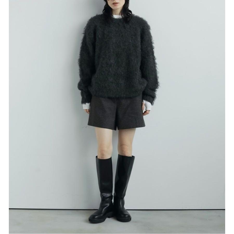 anuke（アンヌーク） Herringbone Short Pants へリンボーンショート