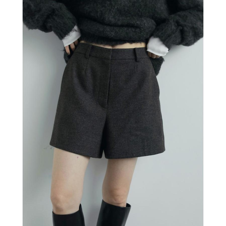 anuke（アンヌーク） Herringbone Short Pants へリンボーンショート