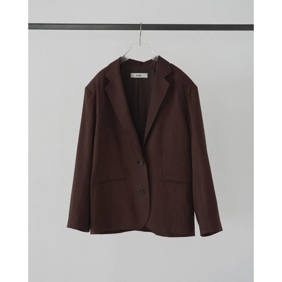新品anuke Over Linen Jacket anuke（アンヌーク） Over Linen Jacket 即日発送 : RAPTURE - 通販