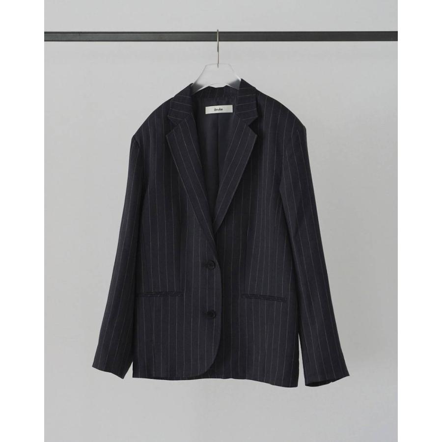anuke（アンヌーク） Over Linen Jacket 即日発送 : RAPTURE - 通販