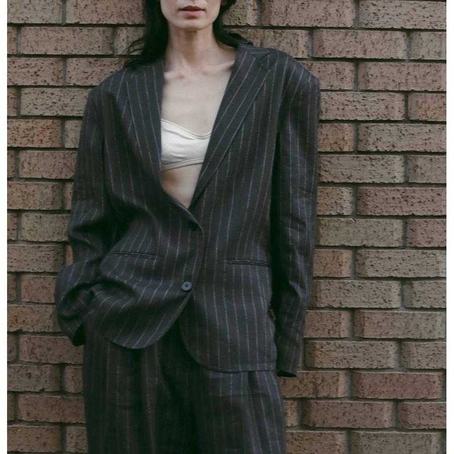 anuke（アンヌーク） Over Linen Jacket 即日発送 : RAPTURE - 通販