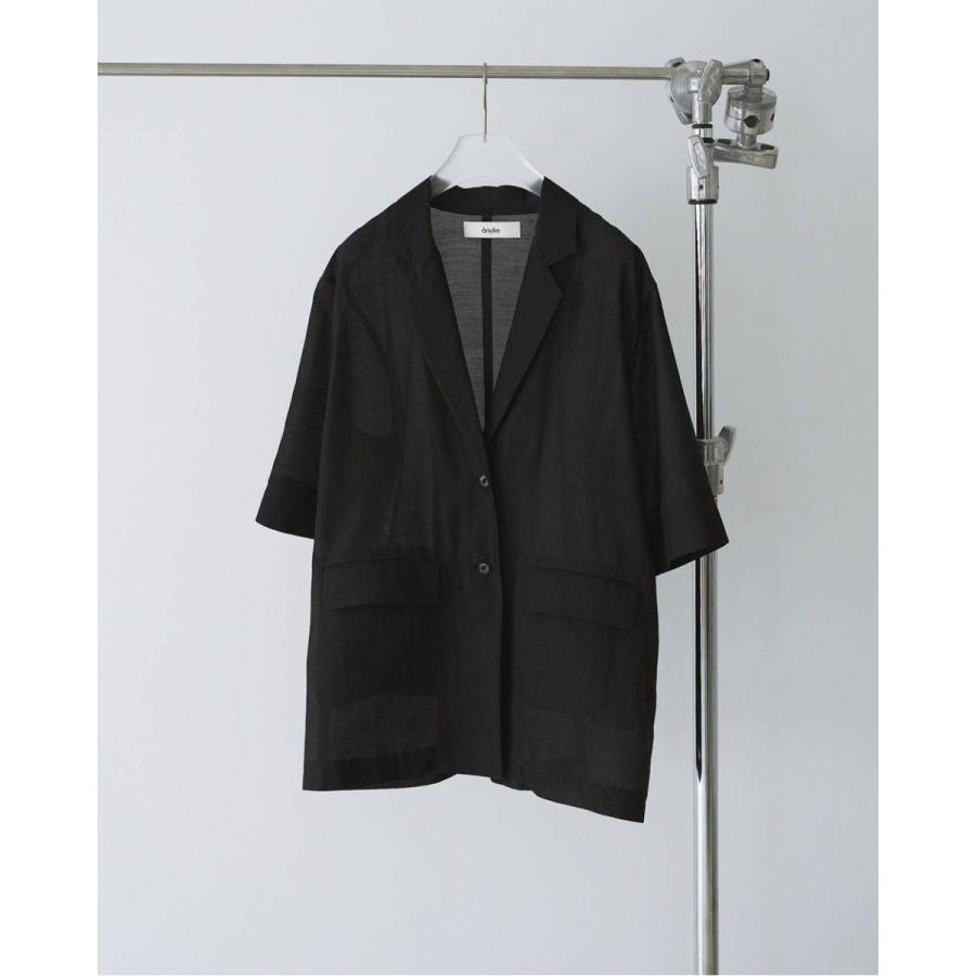 anuke（アンヌーク） Sheer Halfsleeve Jacket 即日発送 : RAPTURE