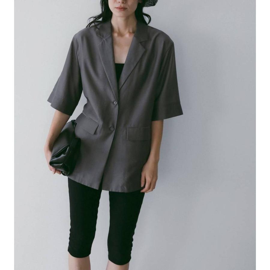 anuke（アンヌーク） Sheer Halfsleeve Jacket 即日発送 : RAPTURE