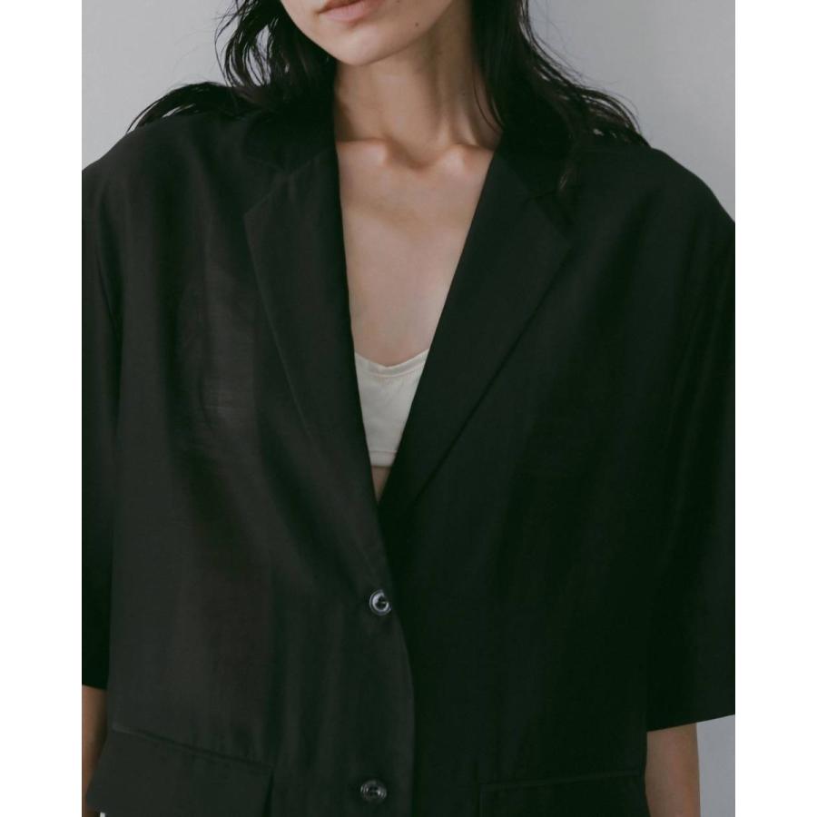 anuke（アンヌーク） Sheer Halfsleeve Jacket 即日発送 : RAPTURE