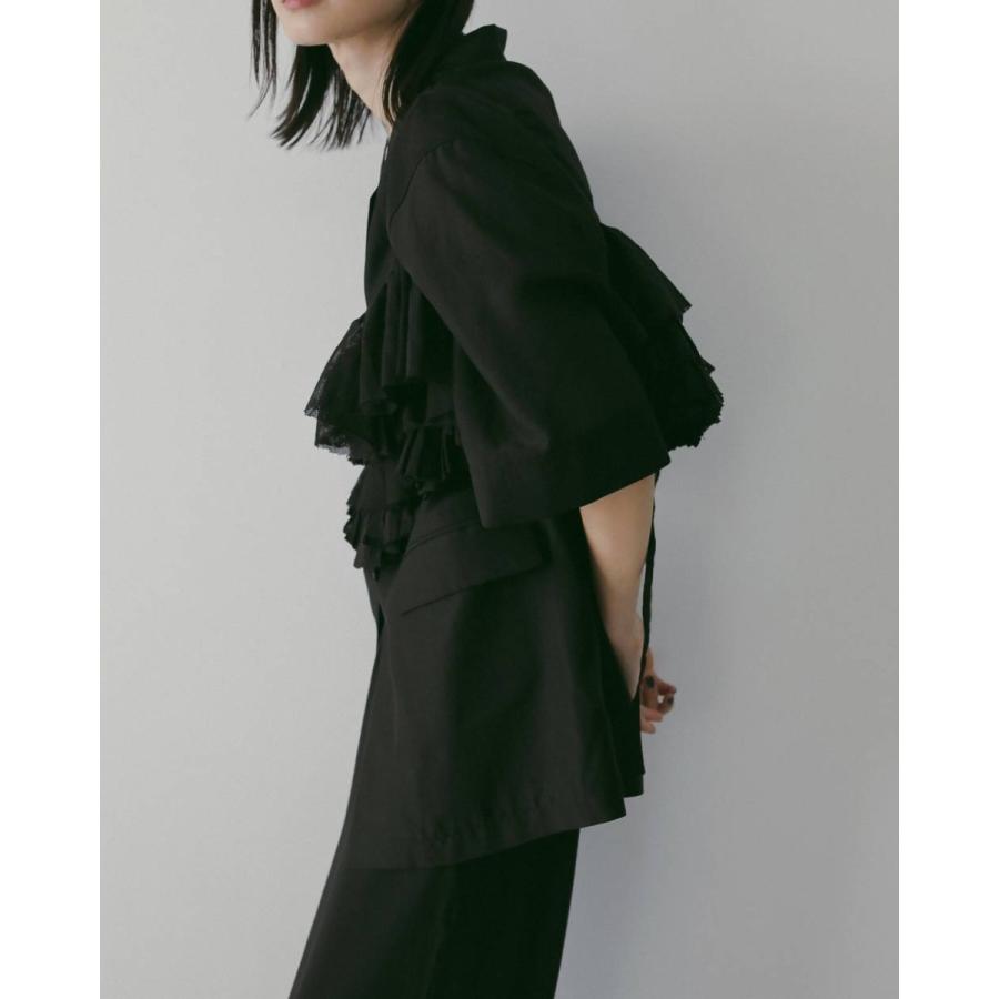 anuke（アンヌーク） Sheer Halfsleeve Jacket 即日発送 : RAPTURE