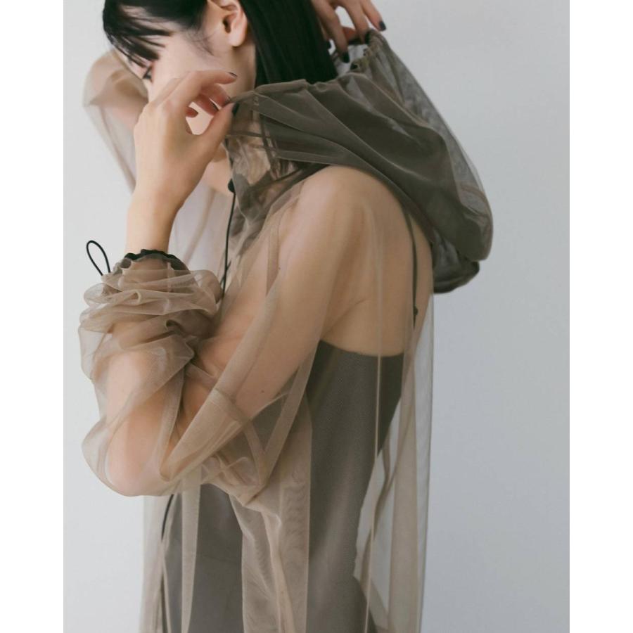 anuke（アンヌーク） Tulle Zip Blouzon 即日発送 : RAPTURE - 通販