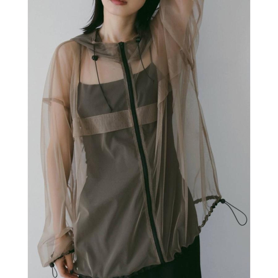 anuke（アンヌーク） Tulle Zip Blouzon 即日発送 : RAPTURE - 通販