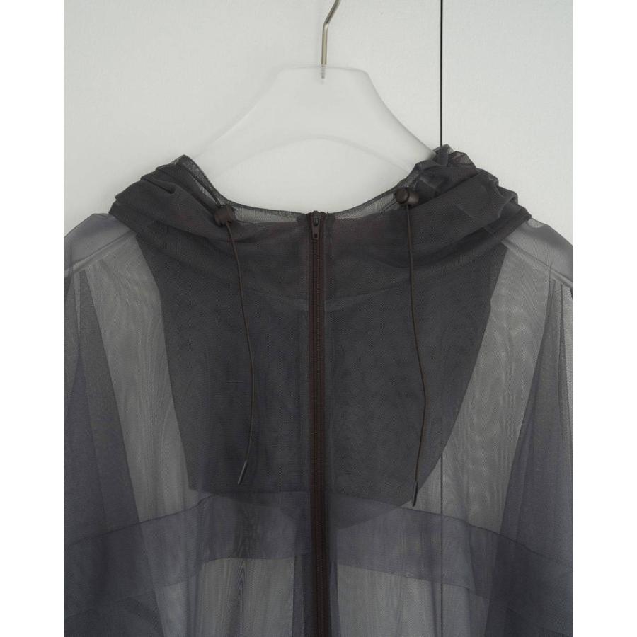 anuke（アンヌーク） Tulle Zip Blouzon 即日発送 : RAPTURE - 通販