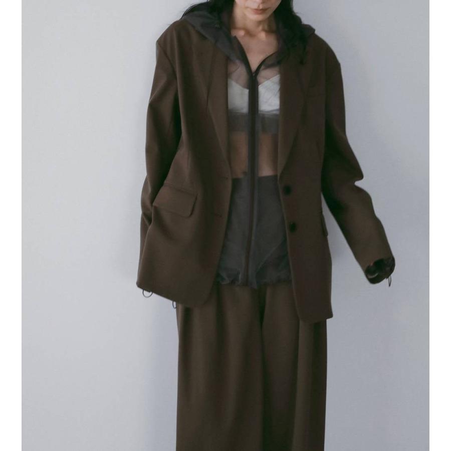 anuke（アンヌーク） Tulle Zip Blouzon 即日発送 : RAPTURE - 通販