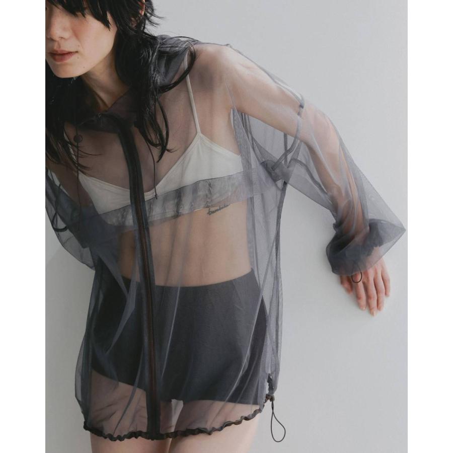 anuke（アンヌーク） Tulle Zip Blouzon 即日発送 : RAPTURE - 通販