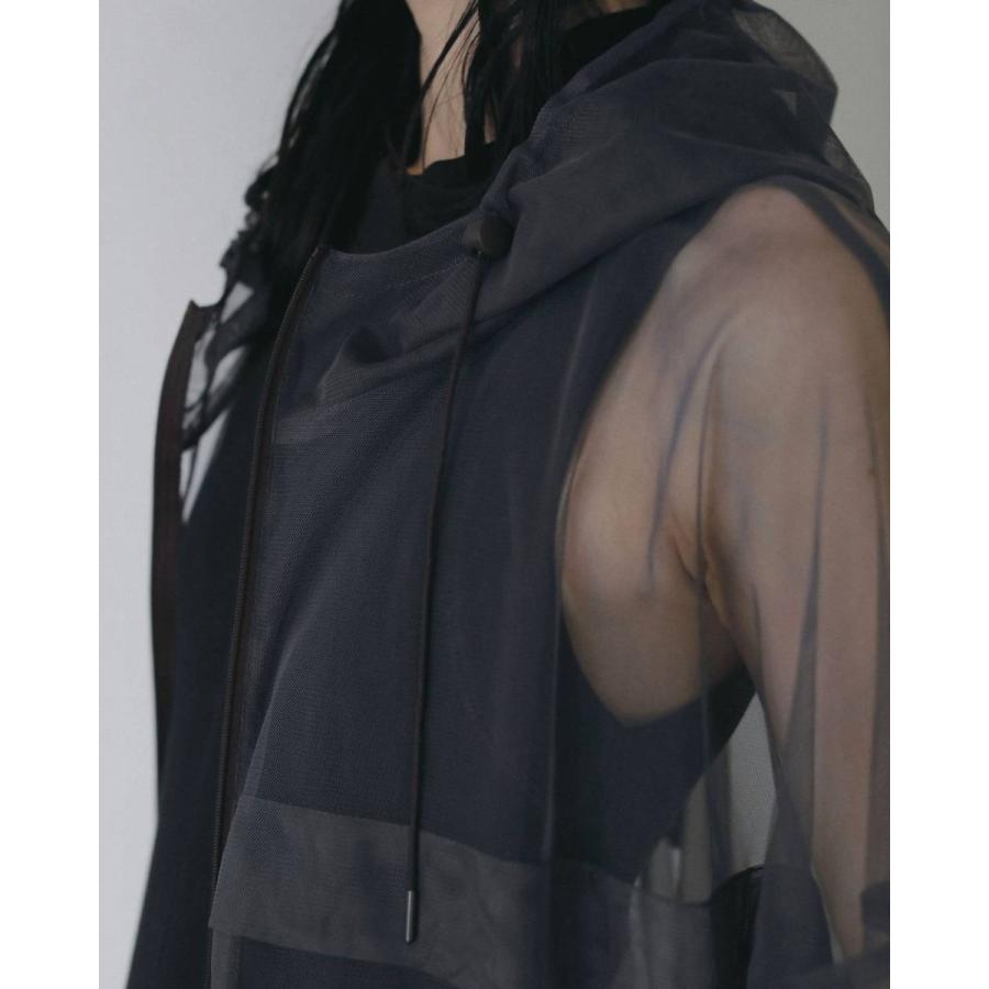 anuke（アンヌーク） Tulle Zip Blouzon 即日発送 : RAPTURE - 通販