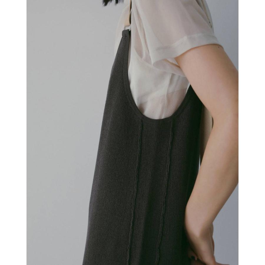 anuke（アンヌーク） Salopette Knit Onepiece 即日発送 : RAPTURE