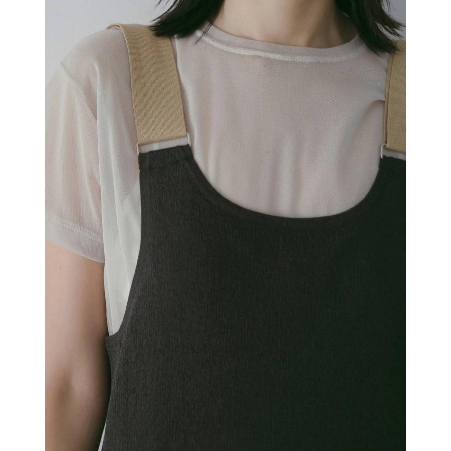 anuke（アンヌーク） Salopette Knit Onepiece 即日発送 : RAPTURE