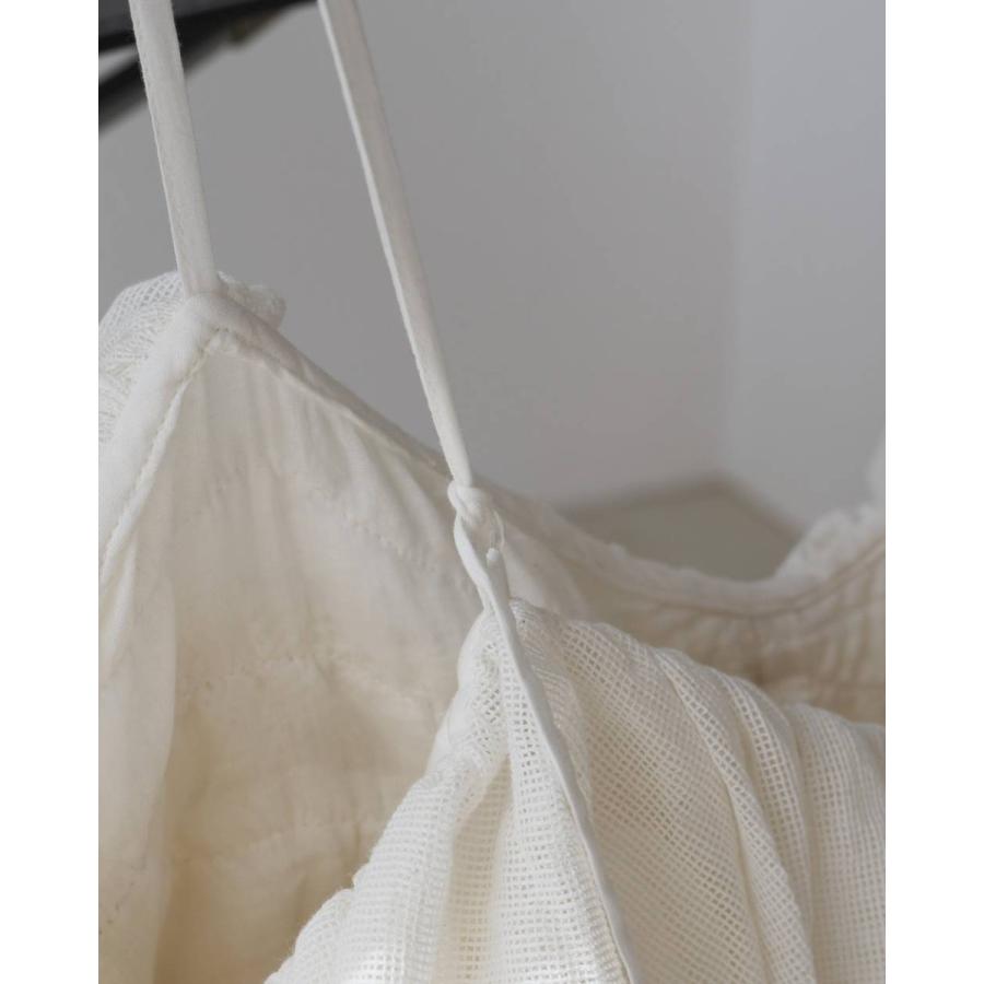 anuke（アンヌーク） Mesh Frill Camisole 即日発送 : RAPTURE - 通販
