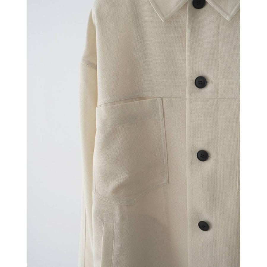 e*a様 anuke 新品未使用　Work Pocket Shirts アイボリ anuke（アンヌーク） Work Pocket Shirts 即日発送 : RAPTURE - 通販