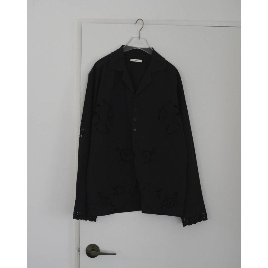 anuke（アンヌーク） Cutwork Opencollar Shirts 即日発送 : RAPTURE