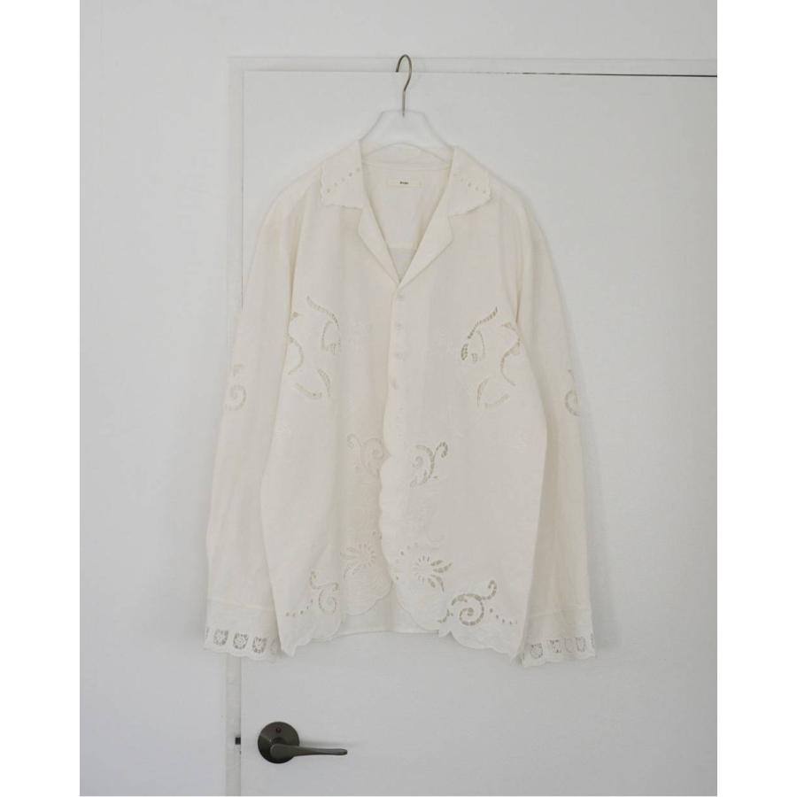 anuke（アンヌーク） Cutwork Opencollar Shirts 即日発送 : RAPTURE