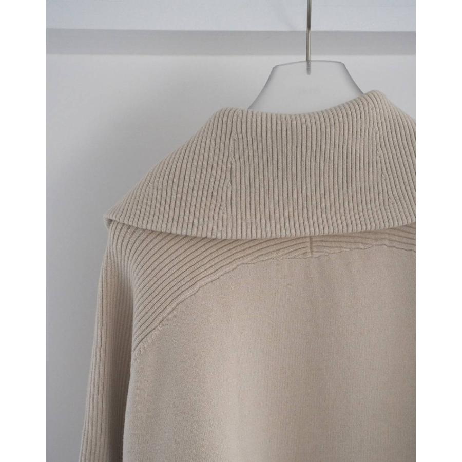 anuke（アンヌーク） Zip Rib Knit 即日発送 : RAPTURE - 通販 - Yahoo