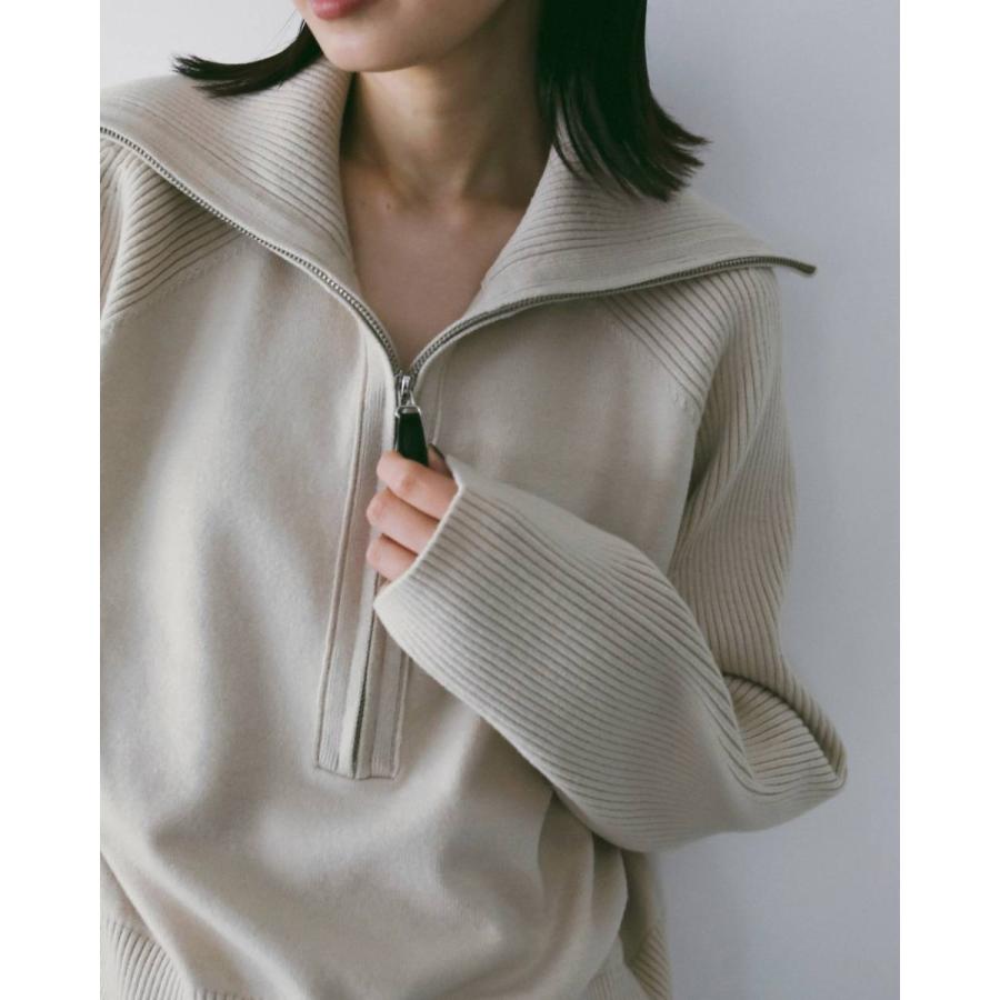 anuke（アンヌーク） Zip Rib Knit 即日発送 : RAPTURE - 通販 - Yahoo