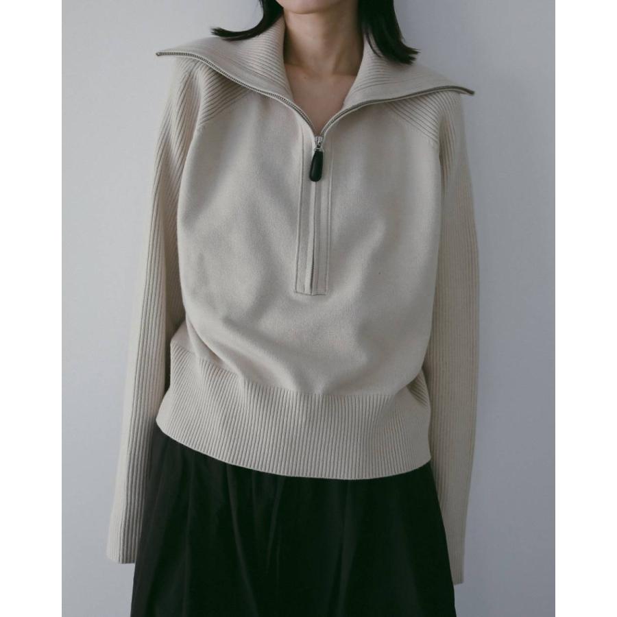 anuke（アンヌーク） Zip Rib Knit 即日発送 : RAPTURE - 通販 - Yahoo
