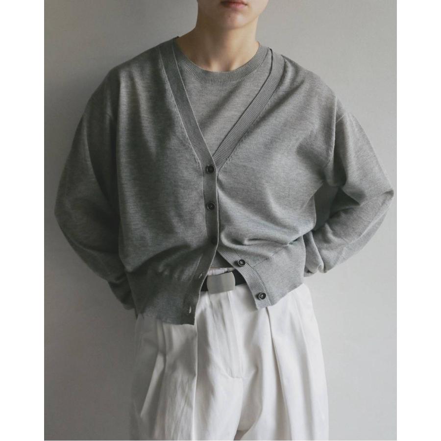 ANUKE アンヌーク Highgauge Sheer Tanktop 　即日発送の画像
