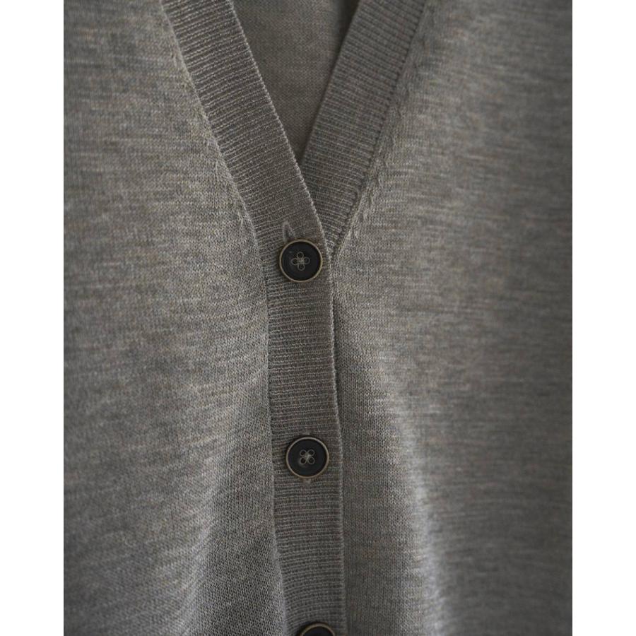ANUKE アンヌーク Highgauge Sheer Cardigan 　即日発送の画像