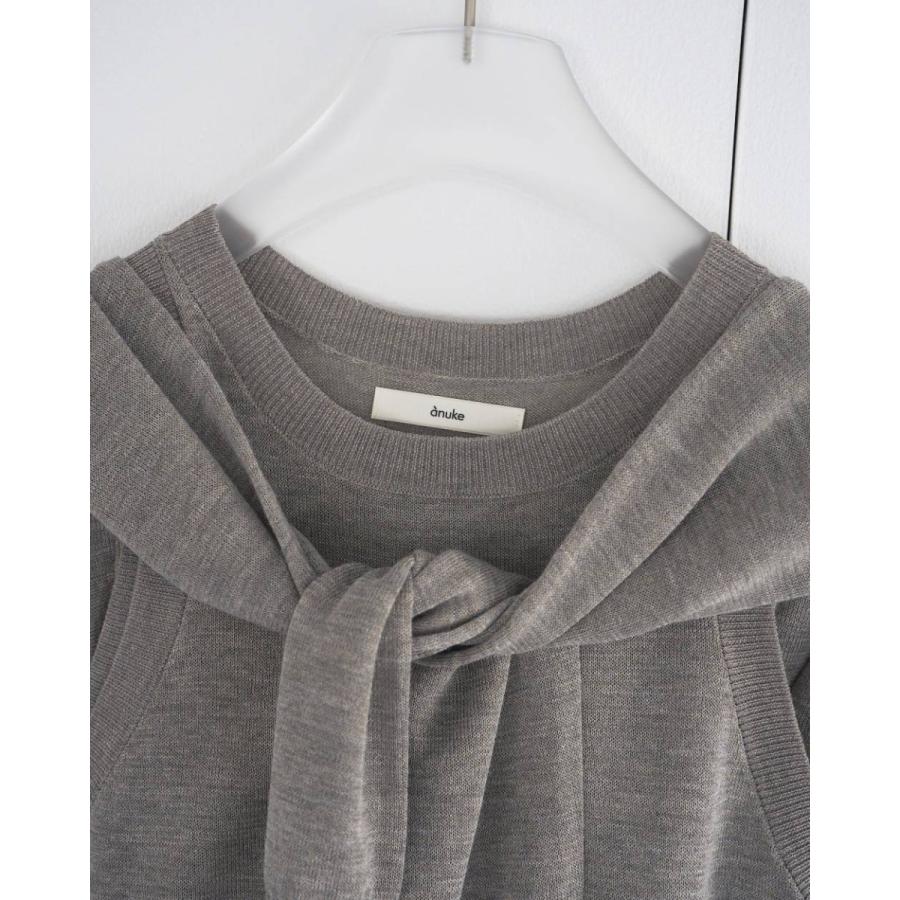 ANUKE アンヌーク Highgauge Sheer Cardigan 　即日発送の画像