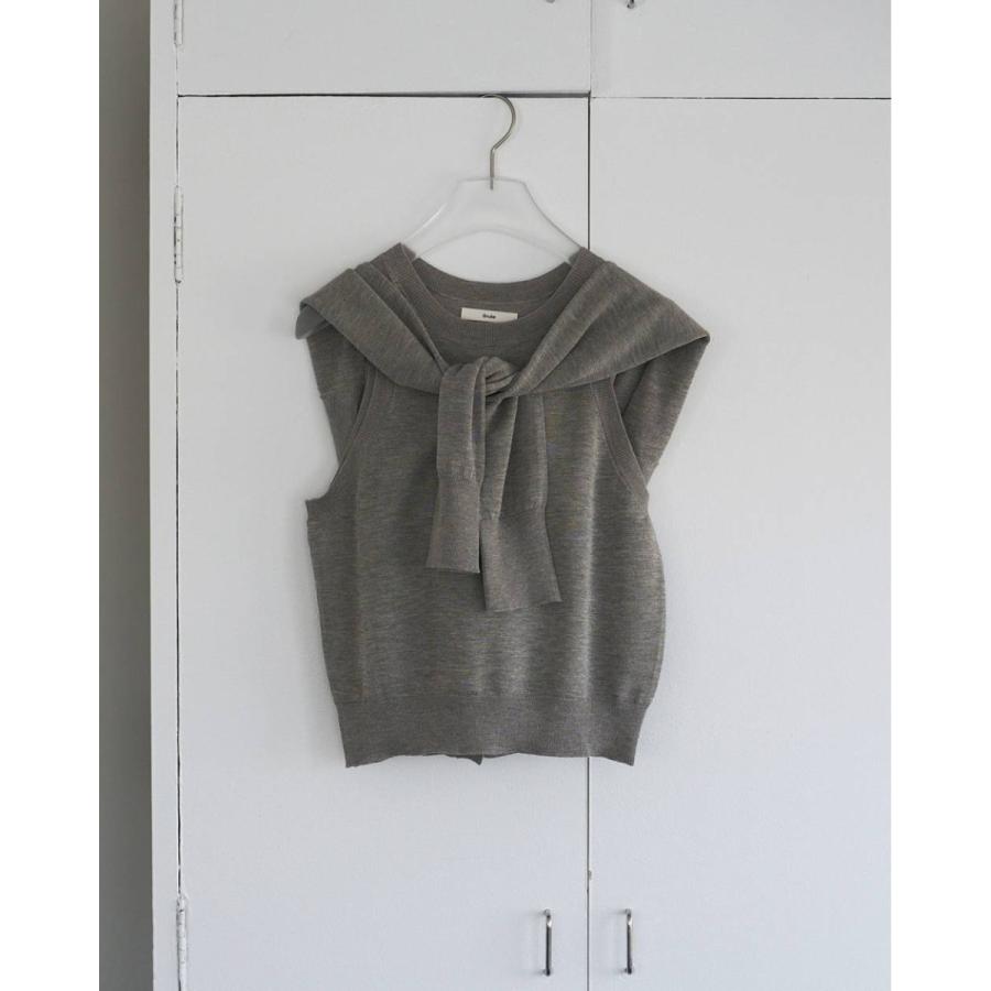 ANUKE アンヌーク Highgauge Sheer Cardigan 　即日発送の画像