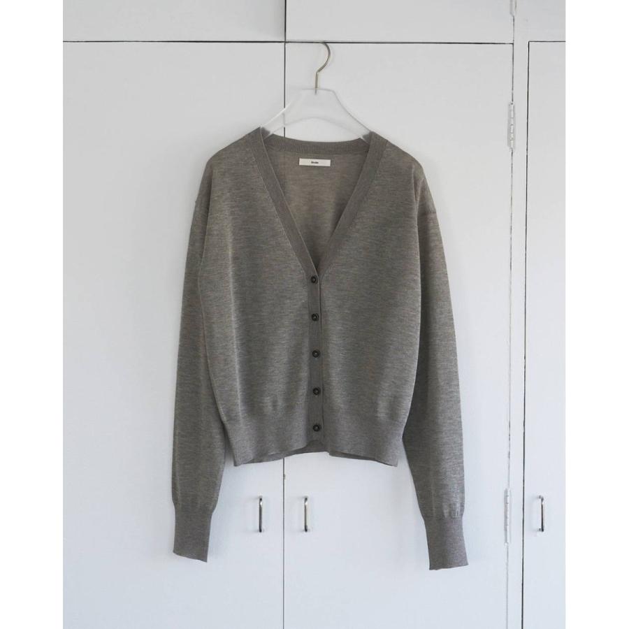 anuke（アンヌーク） Highgauge Sheer Cardigan 即日発送 : RAPTURE