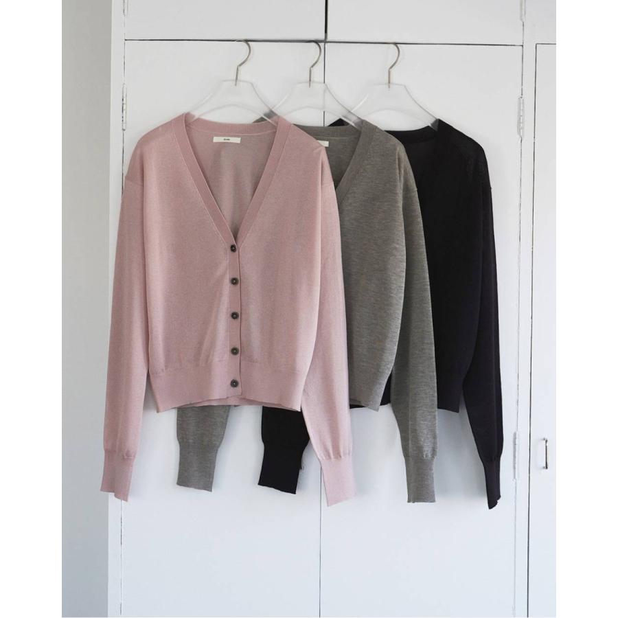 ANUKE アンヌーク Highgauge Sheer Cardigan 　即日発送の画像