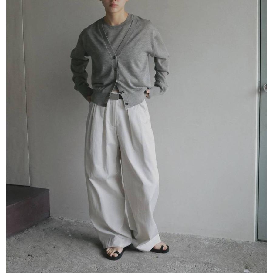 anuke（アンヌーク） Highgauge Sheer Cardigan 即日発送 : RAPTURE