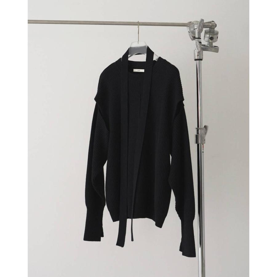 トップス anuke Slit Rib Knit anuke（アンヌーク） Slit Rib Knit 即日発送 : RAPTURE - 通販