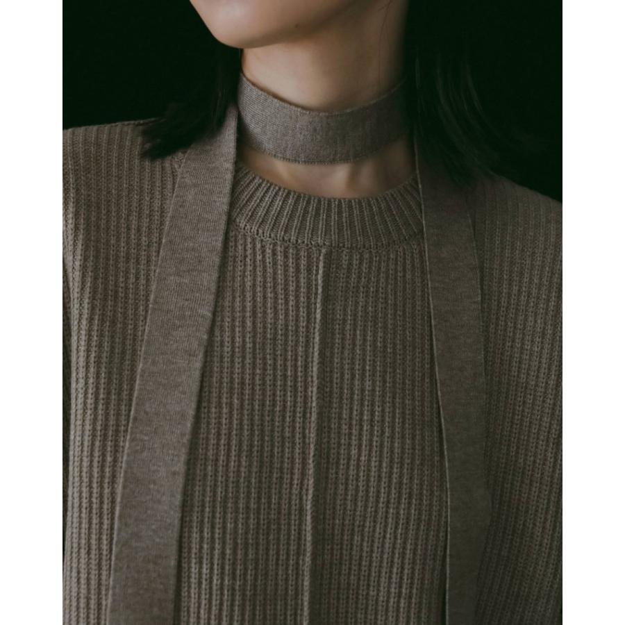トップス anuke Slit Rib Knit anuke（アンヌーク） Slit Rib Knit 即日発送 : RAPTURE - 通販