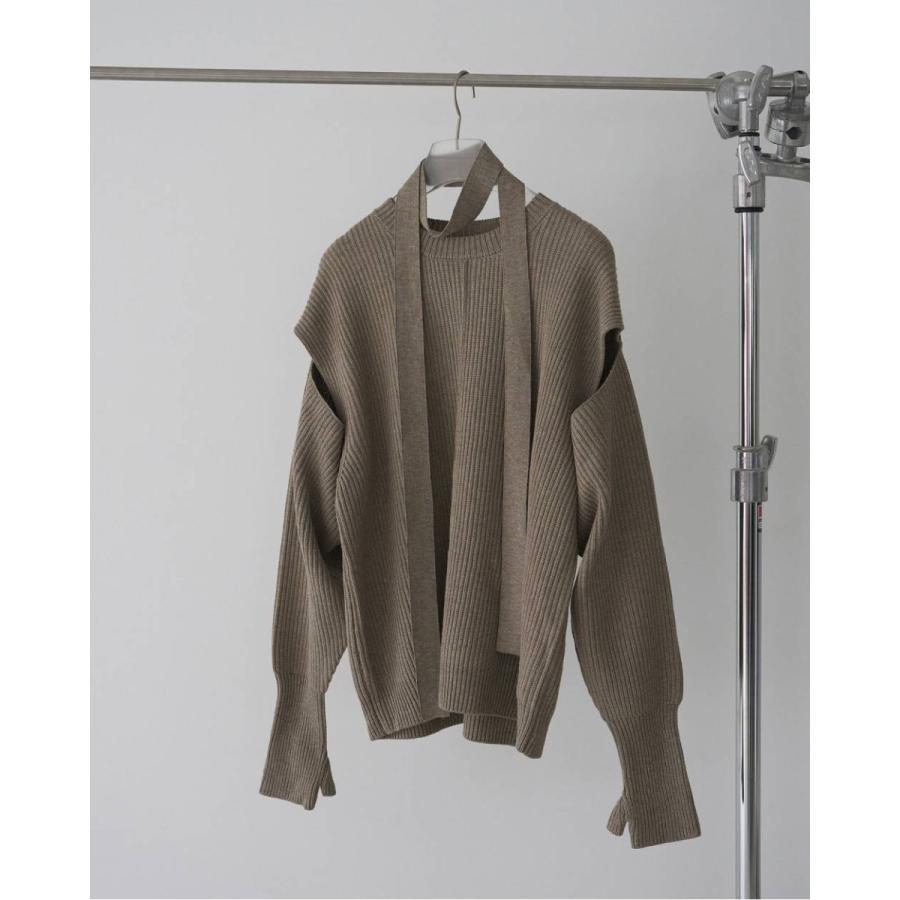 トップス anuke Slit Rib Knit anuke（アンヌーク） Slit Rib Knit 即日発送 : RAPTURE - 通販