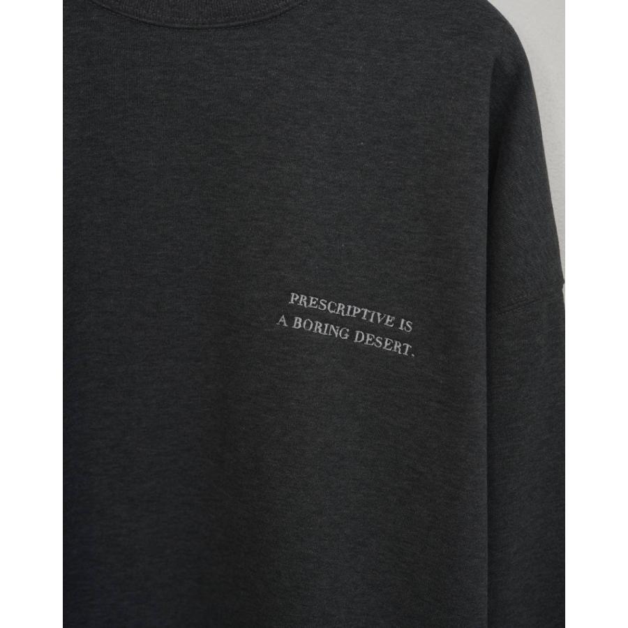 anuke（アンヌーク） Embroidery Logo Sweat 即日発送 : RAPTURE