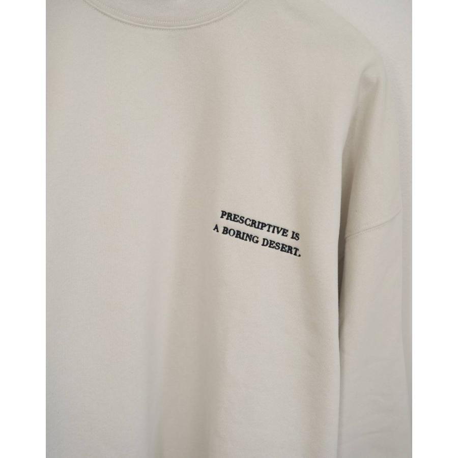 anuke（アンヌーク） Embroidery Logo Sweat 即日発送 : RAPTURE