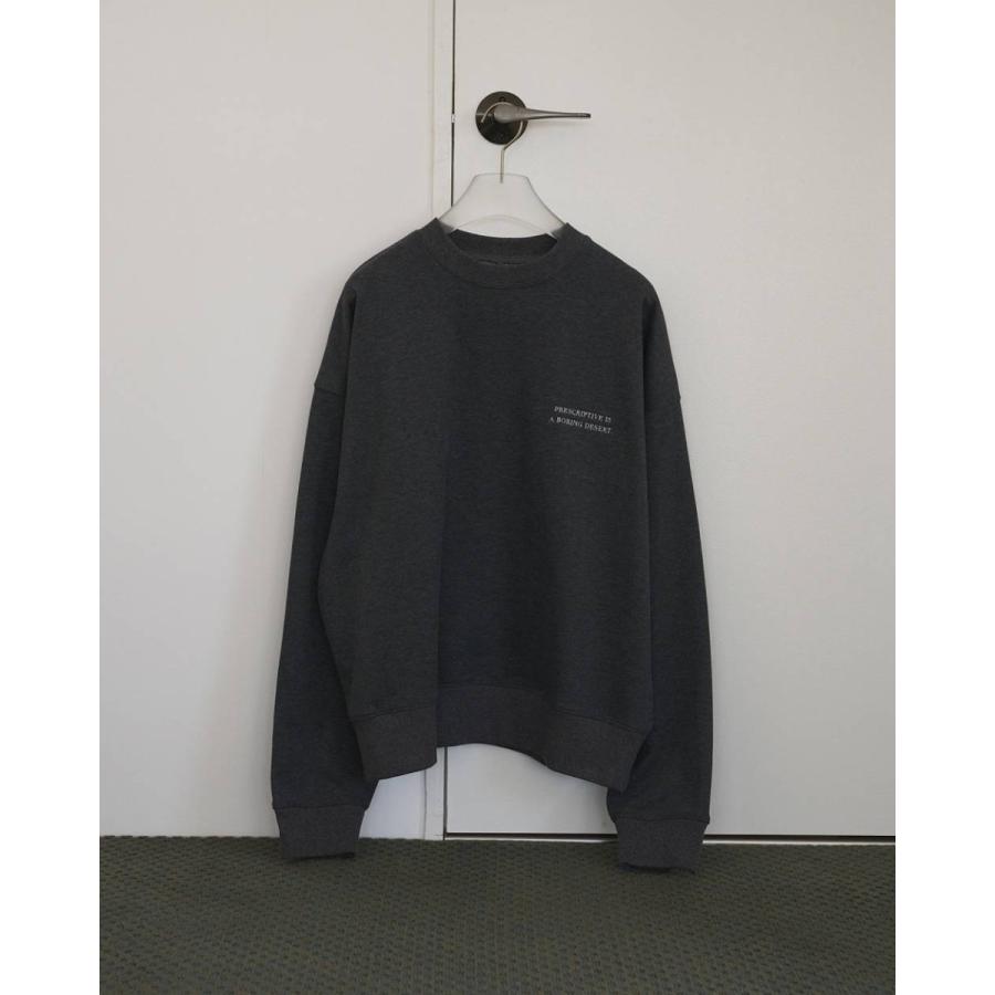 anuke（アンヌーク） Embroidery Logo Sweat 即日発送 : RAPTURE